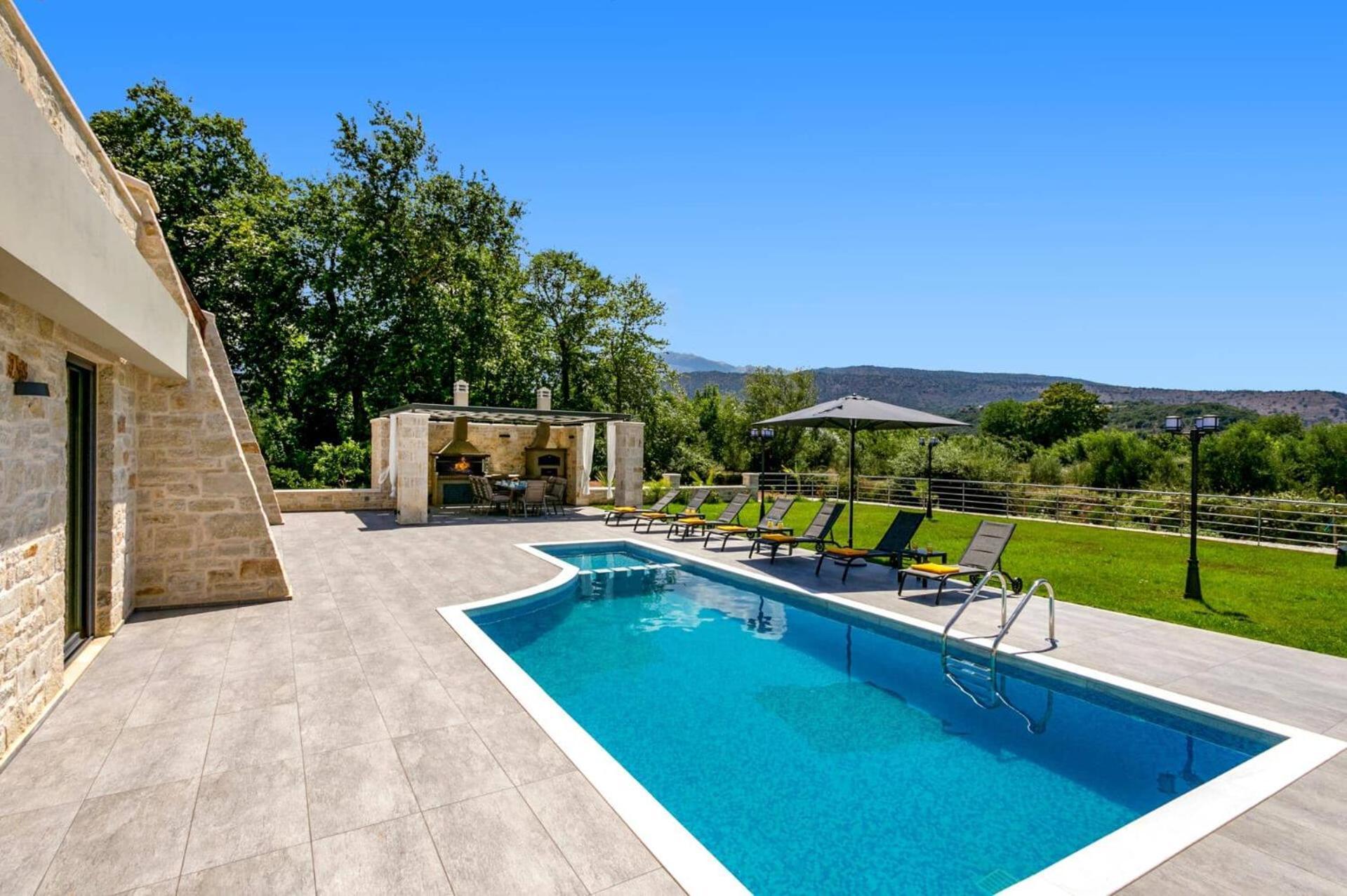 Stilos Villa Potami Angela By Villa Plus מראה חיצוני תמונה