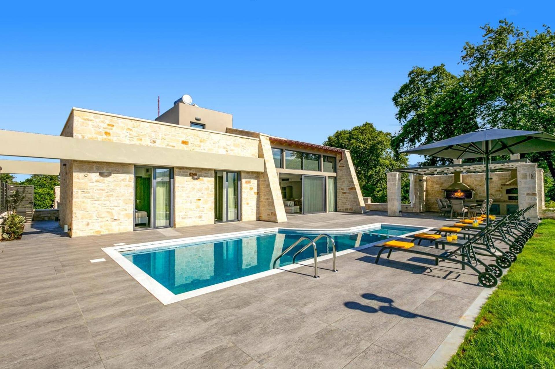 Stilos Villa Potami Angela By Villa Plus מראה חיצוני תמונה